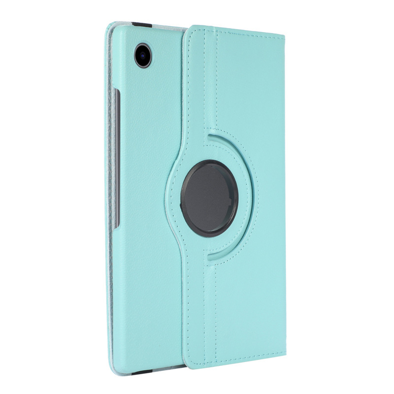 360° Rotating Pebbled Leather Case Folio Shell Protective Cover for Samsung Galaxy Tab A8 10.5" (X200/ X205) - Image 9
