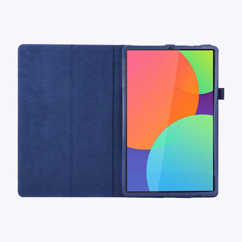 10.3" Two-Fold Folio Stand Case Back Clip Shell Protective Cover for Lenovo Tab M10 Plus (X606F/ X606X) - Image 3