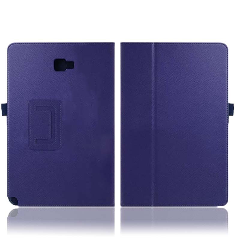 10.1" Foldable Stand Case Leather Shell Drop-Proof Protective Cover for Samsung Galaxy Tab A6 10.1 with S Pen P580/ P585 - Image 5