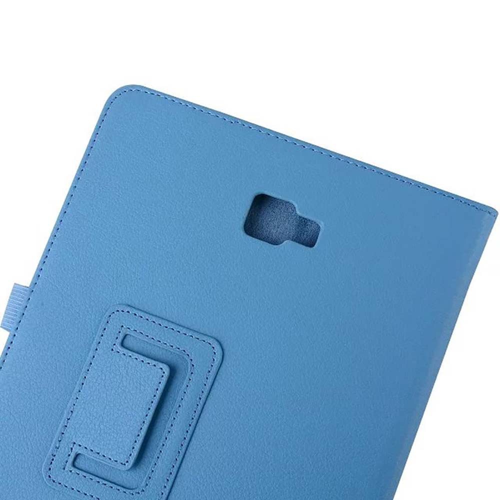 10.1" Foldable Stand Case Leather Shell Drop-Proof Protective Cover for Samsung Galaxy Tab A6 10.1 with S Pen P580/ P585 - Image 3