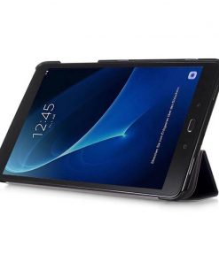 Alternative view of 10.1" Tri-Fold Cover Soft leather Shell Folio case for Samsung Galaxy Tab A6 (Model SM-T580/ T585/ T587)