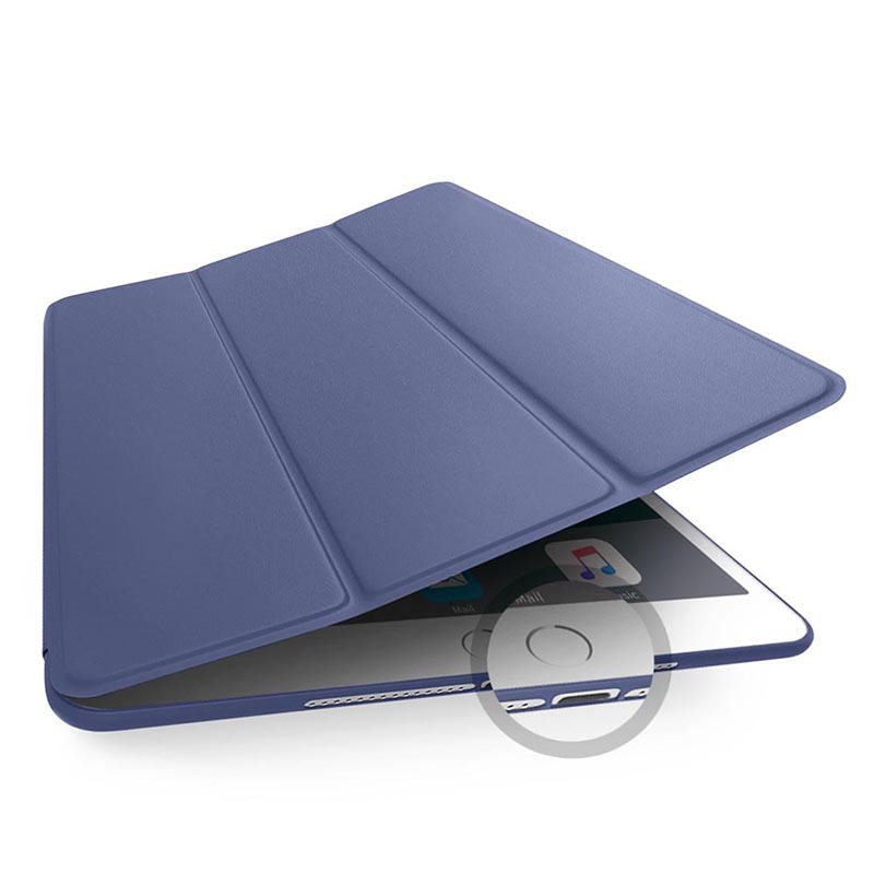 9.7" Premium Soft Silicone Cover Leather Case Protective Shell for Apple iPad Air 2 (Model A1566 A1567) - Image 5