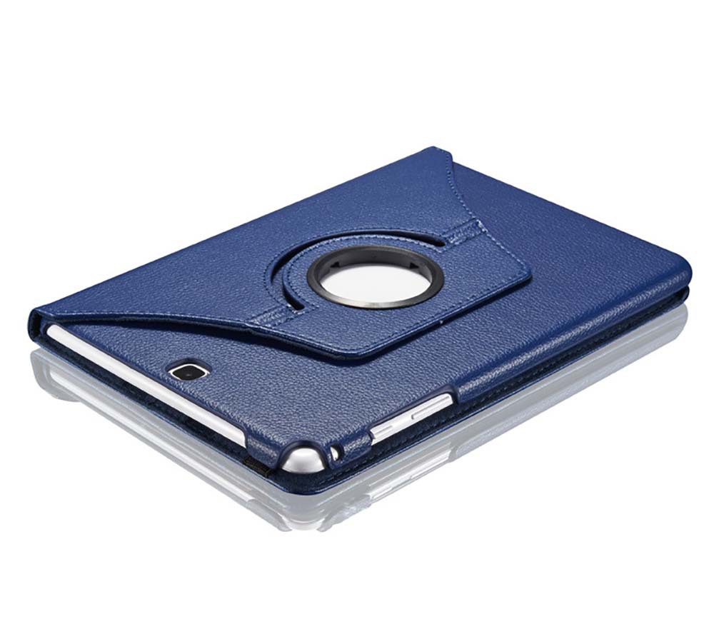 9.7" Rotating Folio Case Leather Shell Protective Cover for Samsung Galaxy Tab A (Model T550/ T555/ P550/ P555) - Image 7