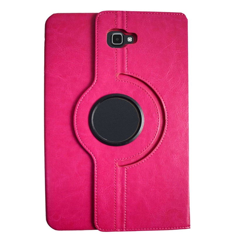10.1" Rotating Folio Case Leather Shell Protective Cover for Samsung Galaxy Tab A (Model SM-T580/ T585) - Image 7
