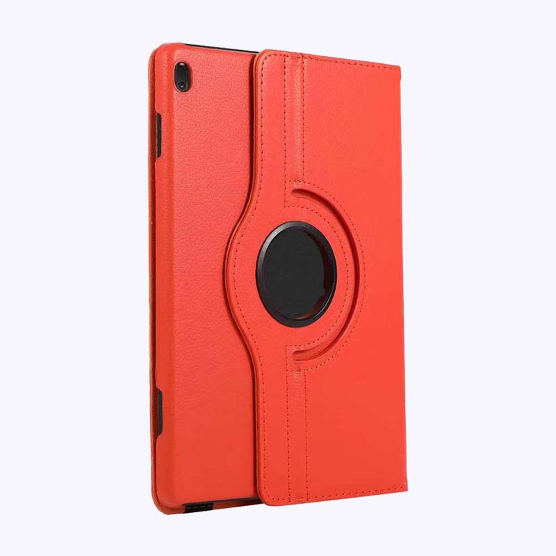 8" Rotating Folio Case Leather Shell Protective Cover for Lenovo Tab M8 HD (TB-8505F TB-8505X) - Image 3