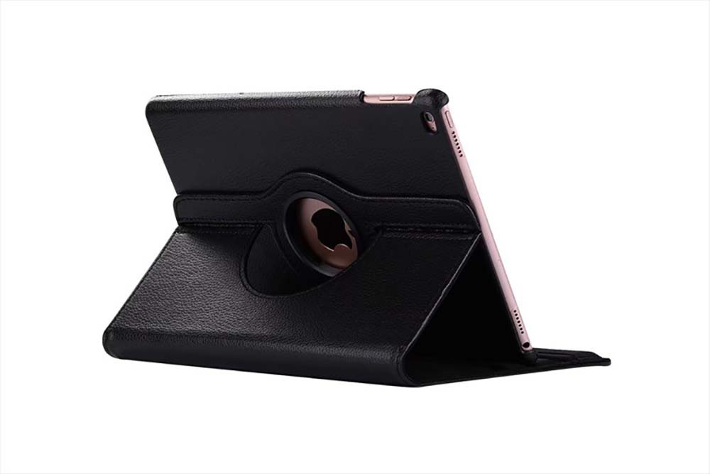 9.7" Rotating Folio Case Leather Shell Protective Cover for Apple iPad 6 (Model A1893 A1954) - Image 10