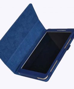 Alternative view of 8" Two-Fold Folio Stand Case Back Clip Shell Protective Cover for Lenovo Tab M8 HD 8.0 (TB-8505F TB-8505X)