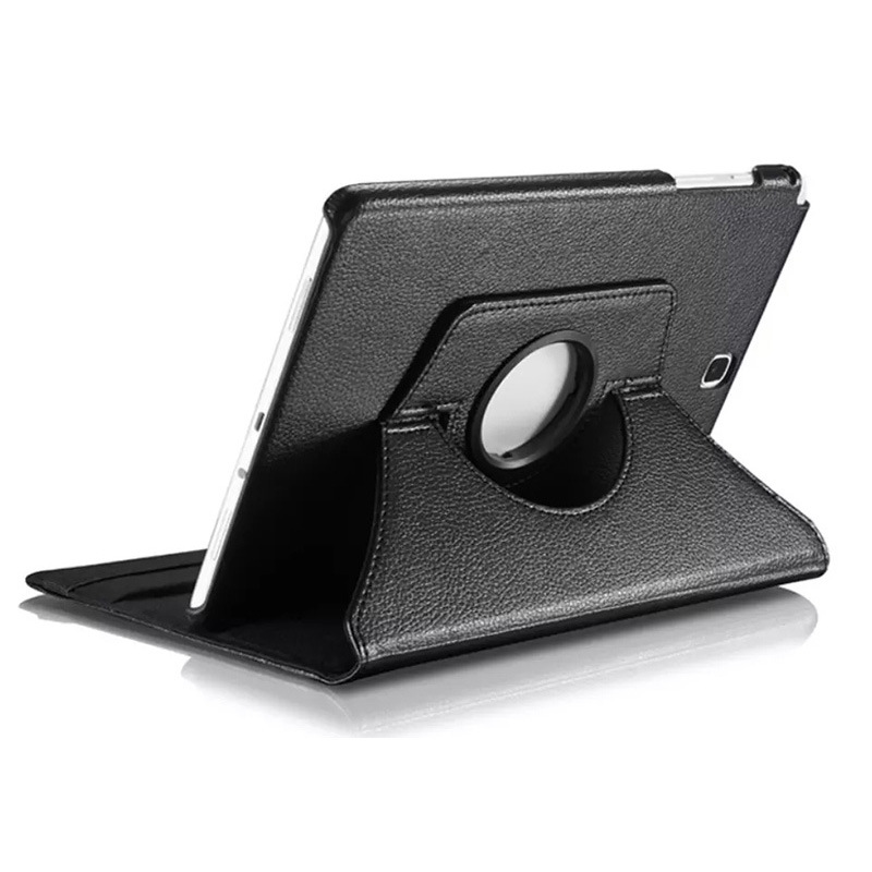 9.7" Rotating Folio Case Leather Shell Protective Cover for Samsung Galaxy Tab A (Model T550/ T555/ P550/ P555) - Image 3
