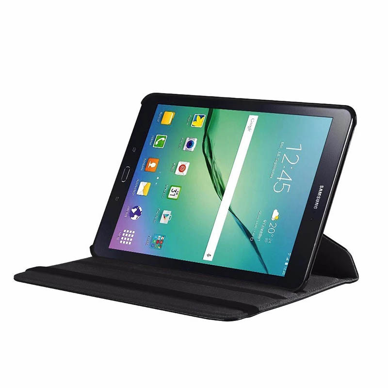10.5" Rotating Folio Case Leather Shell Protective Cover for Samsung Galaxy Tab S4 10.5 (SM-T830/ T835/ T837) - Image 3