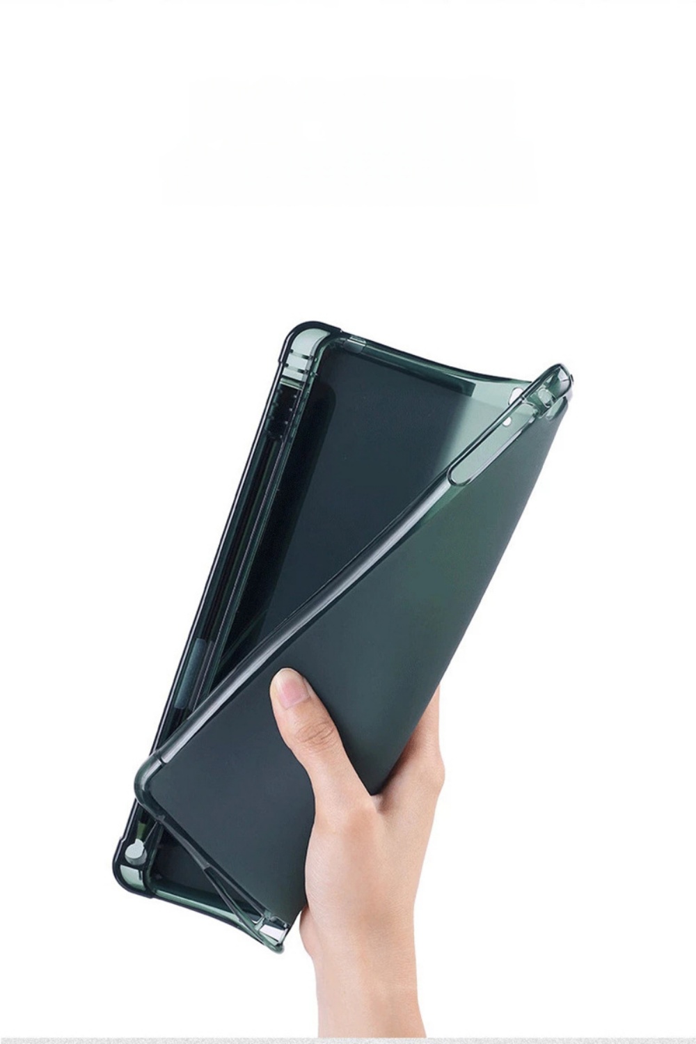 10.5" Tri-Fold Case Soft TPU leather Shell folio Cover with pen holder for Apple iPad Pro (Model A1701 A1709 A1852) - Image 4