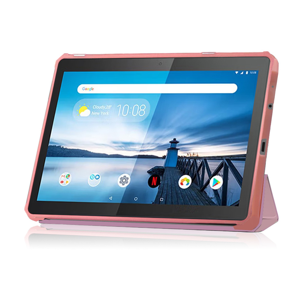 10.1" Leather Protective Cover Soft TPU Shell Magnetic Full-wrap case for Lenovo Tab M10 (3rd Gen.2022)-TB328FU/ TB328XU - Image 5