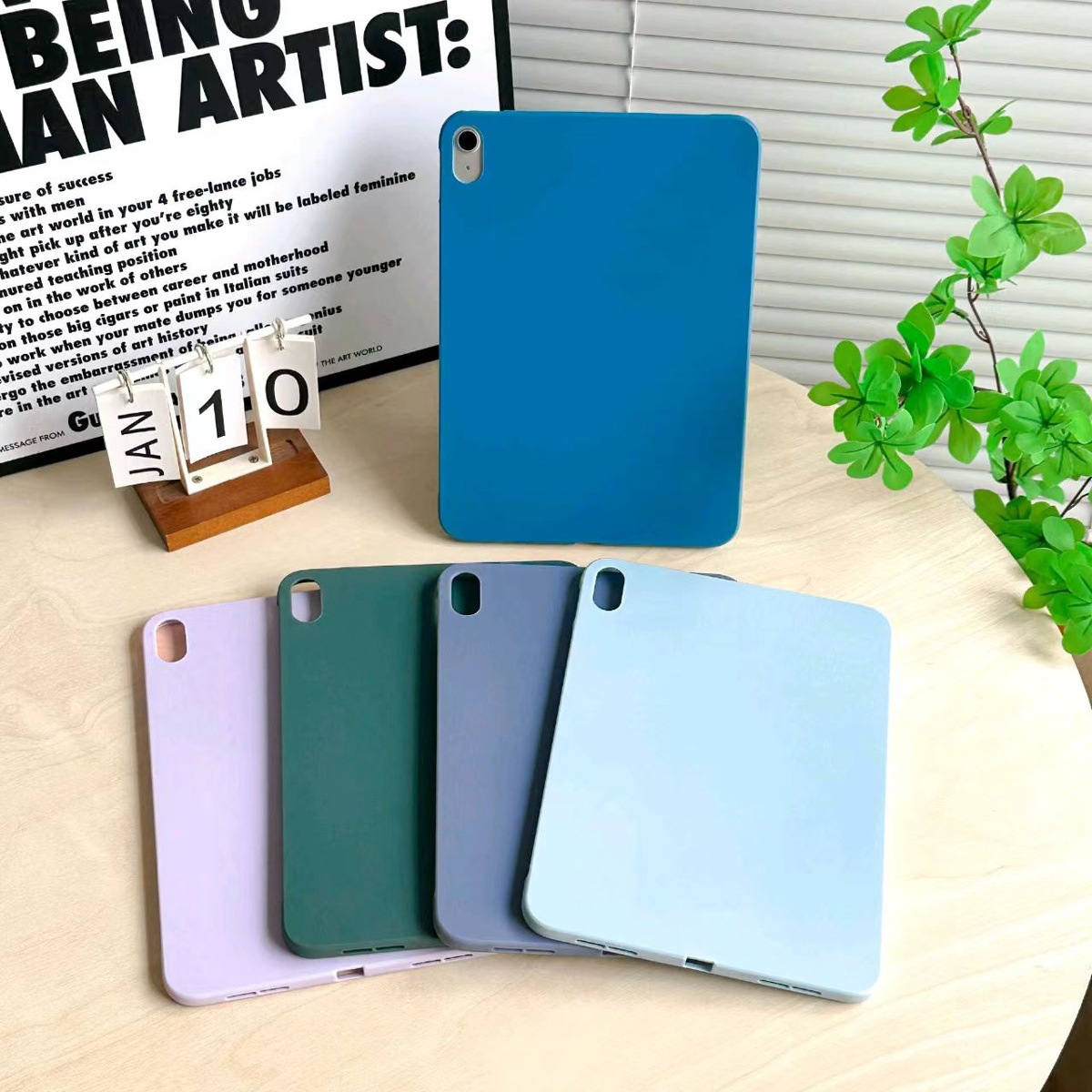 11" Soft TPU Leather Case Protective Cover Slim Shell for Apple iPad Pro (2025 released )
