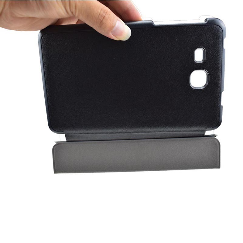 7" Tri-Fold Cover Soft leather Shell Folio case for Samsung Galaxy Tab A6 (Model SM-T280/ T285) - Image 4