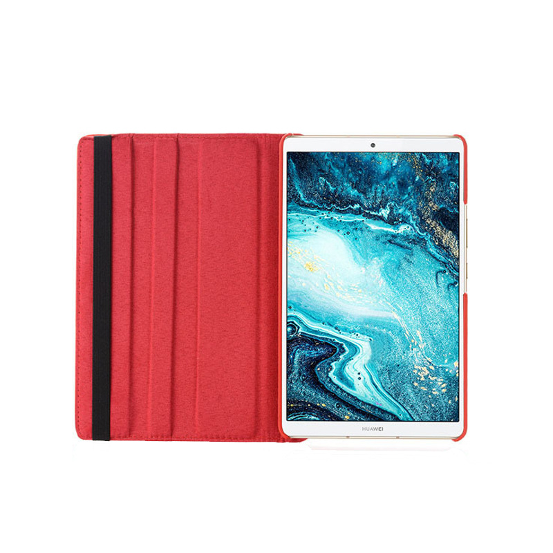8.4" Rotating Folio Case Leather Shell Protective Cover for 2019 Huawei MediaPad M6 - Image 6