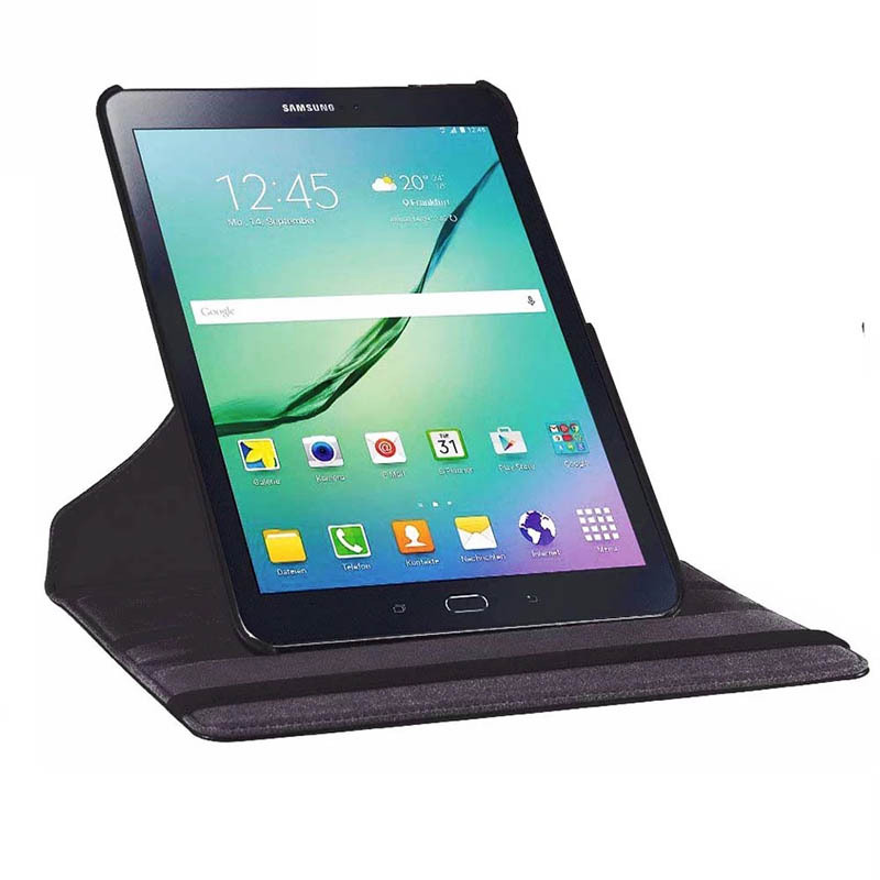 10.5" Rotating Folio Case Leather Shell Protective Cover for Samsung Galaxy Tab S4 10.5 (SM-T830/ T835/ T837) - Image 2