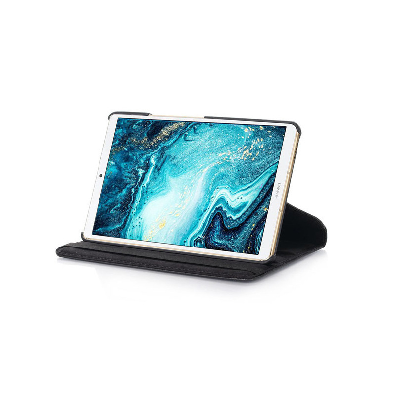 8.4" Rotating Folio Case Leather Shell Protective Cover for 2019 Huawei MediaPad M6 - Image 7