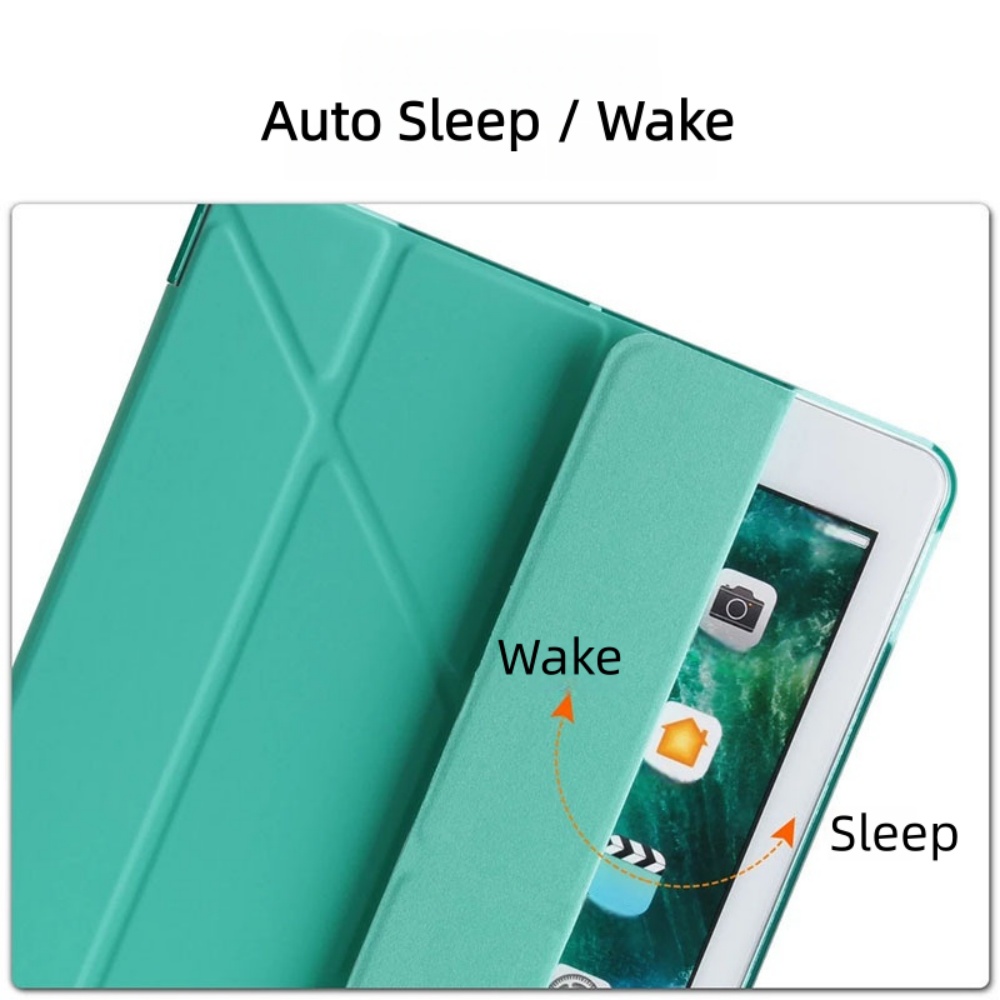 7.9" Leather Tablet Case Drop-Proof Protective Cover for Apple iPad Mini 4 (Model A1538/ A1550 ) - Image 2