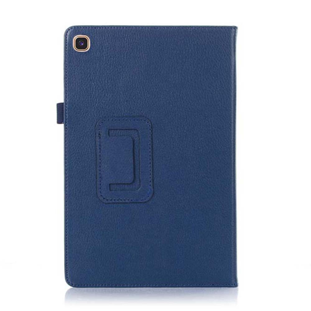 8" Two-Fold Folio Stand Case Litchi pattern Shell Protective Cover for 2019 Samsung Galaxy Tab A 8.0 with S Pen (SM-P200/ P205) - Image 10