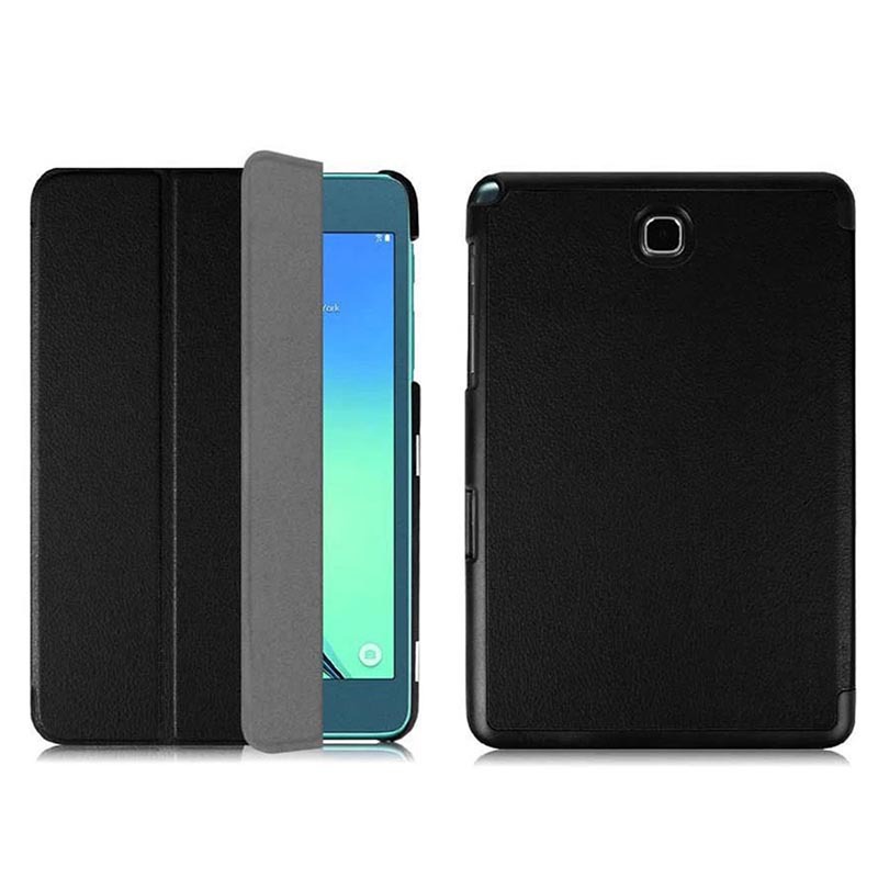 9.7" Tri-Fold Cover Soft leather Shell Folio case for Samsung Galaxy Tab A (Model SM-T550/T555/P550) - Image 7