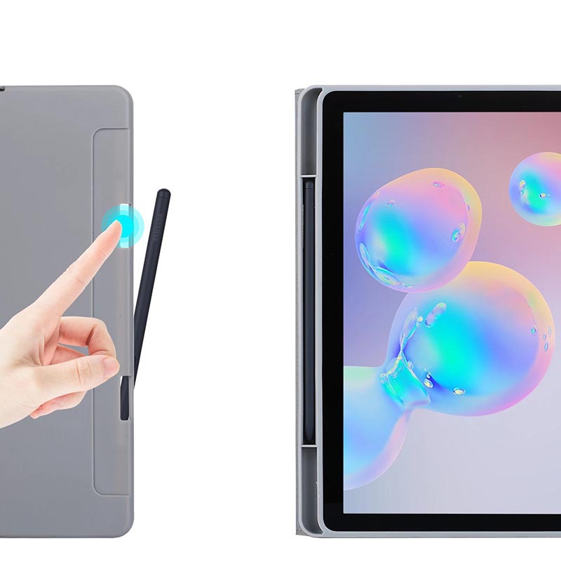 10.4" Protective Tab Case Folio Cover Full-coverage leather Shell for Samsung Galaxy Tab S6 Lite 10.4 (SM-P610/ P615) - Image 6