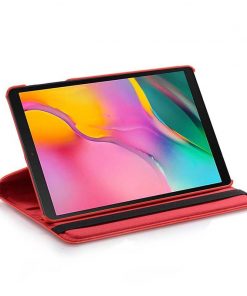 Alternative view of 10.5" Rotating Folio Case Leather Shell Protective Cover for 2023 Samsung Galaxy Tab S6 10.5 (SM-T860/ T865/ T867)