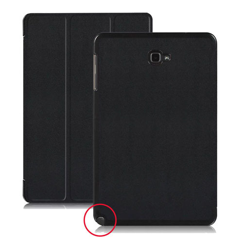 10.1" Tri-Fold Cover leather Shell Folio case for Samsung Galaxy Tab A 10.1 with S Pen ( Model SM-P580/ P585) - Image 10