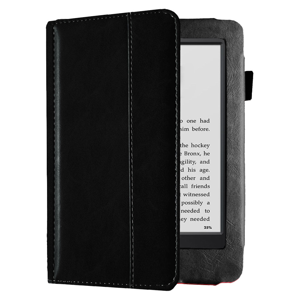 6" Leather Case Drop-Proof Protective Cover Flip Shell for Kindle 7th Generation-Model WP63GW - Image 7