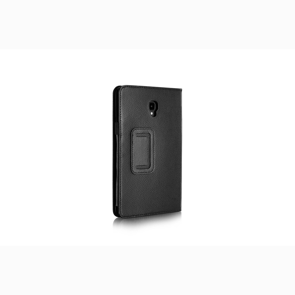 8" Two-Fold Folio Stand Case Litchi pattern Shell Drop-Proof Protective Cover for 2018 Samsung Galaxy Tab A (T380/ T385) - Image 7