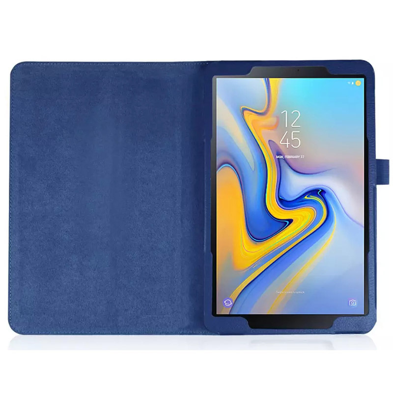 10.5" Foldable Stand Case Leather Shell Drop-Proof Protective Cover for Samsung Galaxy Tab A 10.5 (Model SM-T590/ T595) - Image 3