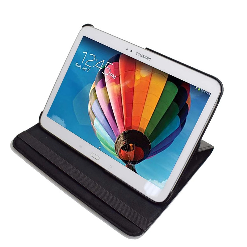 10.1" Rotating Folio Case Leather Shell Protective Cover for Samsung Galaxy Tab 3 (GT-P5200/ P5210) - Image 3