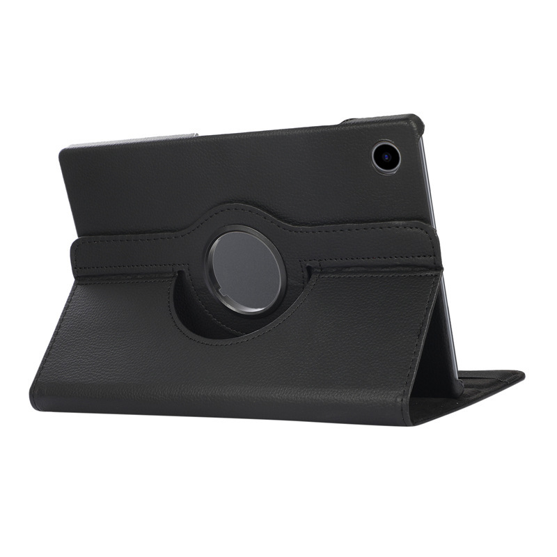 360° Rotating Pebbled Leather Case Folio Shell Protective Cover for Samsung Galaxy Tab A8 10.5" (X200/ X205) - Image 8
