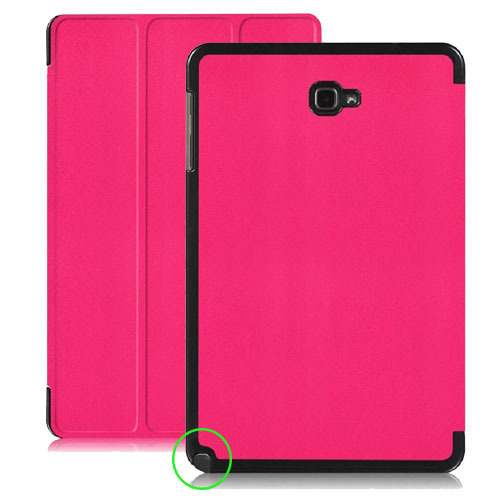 10.1" Tri-Fold Cover leather Shell Folio case for Samsung Galaxy Tab A 10.1 with S Pen ( Model SM-P580/ P585) - Image 11