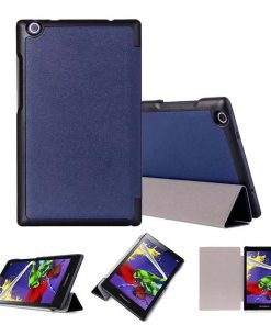 8" Tri-Fold Cover Soft leather Shell Folio case for Lenovo Tab 3 (Model TB3-850F TB3-850M)