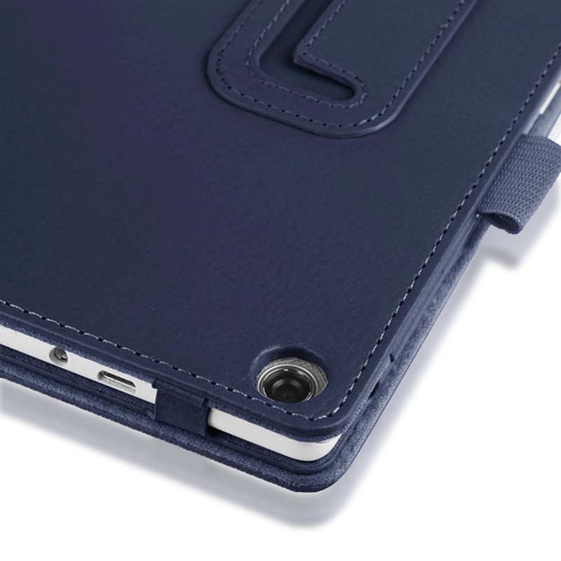 8" Two-Fold Folio Stand Case Back Clip Shell Protective Cover for Asus zenpad 8.0 (Z380/ Z380KL/ Z380C) - Image 4
