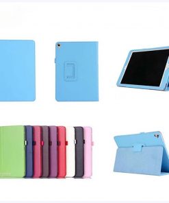 8" Two-Fold Folio Stand Case Back Clip Shell Protective Cover for Lenovo Tab M8 HD 8.0 (TB-8505F TB-8505X)