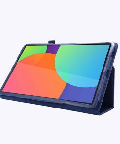 Alternative view of 10.3" Two-Fold Folio Stand Case Back Clip Shell Protective Cover for Lenovo Tab M10 Plus (X606F/ X606X)