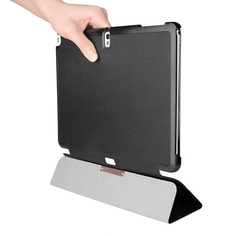 10.1" Tri-Fold Cover Soft leather Shell Folio case for Samsung Galaxy Tab Pro SM-T520/ T525 - Image 6
