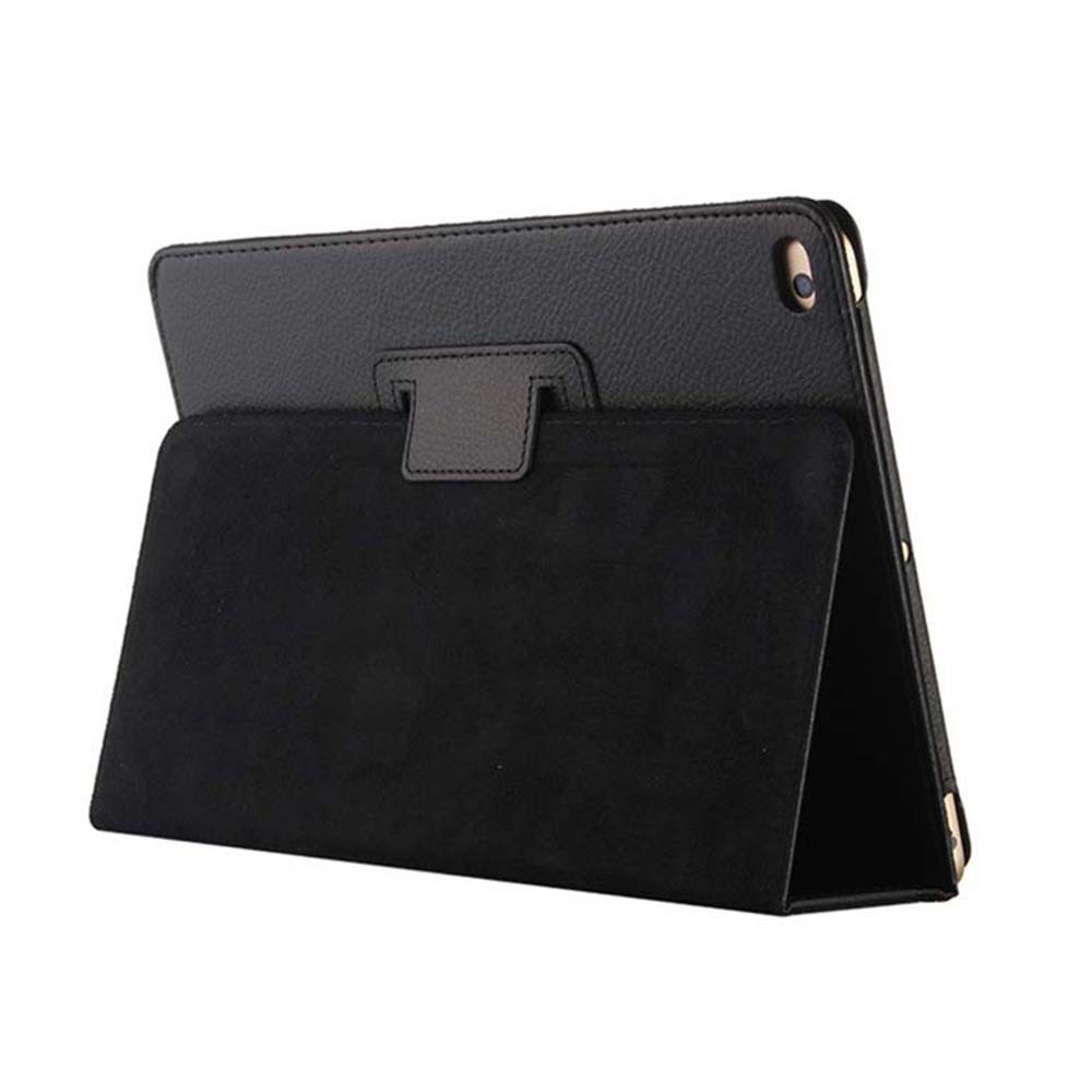 9.7" Two-Fold Stand Case Grained Leather Shell Drop-Proof Protective Cover for Apple iPad 5 (Model A1822 A1823) - Image 7