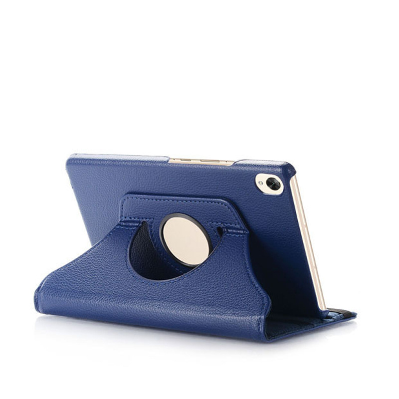 8.4" Rotating Folio Case Leather Shell Protective Cover for 2019 Huawei MediaPad M6 - Image 9