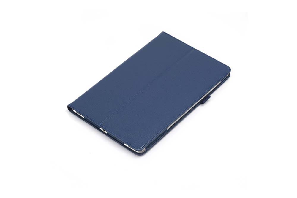 10.1" Two-Fold Folio Stand Case Litchi pattern Shell Drop-Proof Protective Cover for 2019 Samsung Galaxy Tab A 10.1 (SM-T510/ T515) - Image 6
