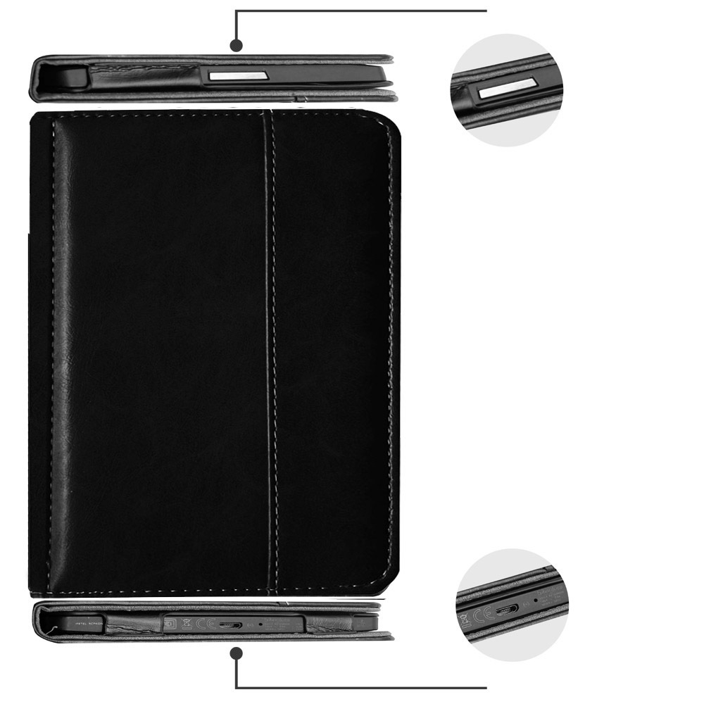 6" Leather Case Drop-Proof Protective Cover Flip Shell for Kindle 7th Generation-Model WP63GW - Image 4