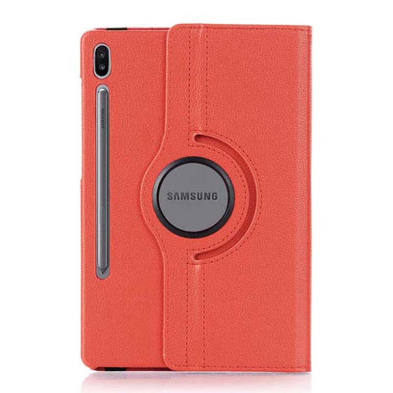 10.5" Rotating Folio Case Leather Shell Protective Cover for 2023 Samsung Galaxy Tab S6 10.5 (SM-T860/ T865/ T867) - Image 7