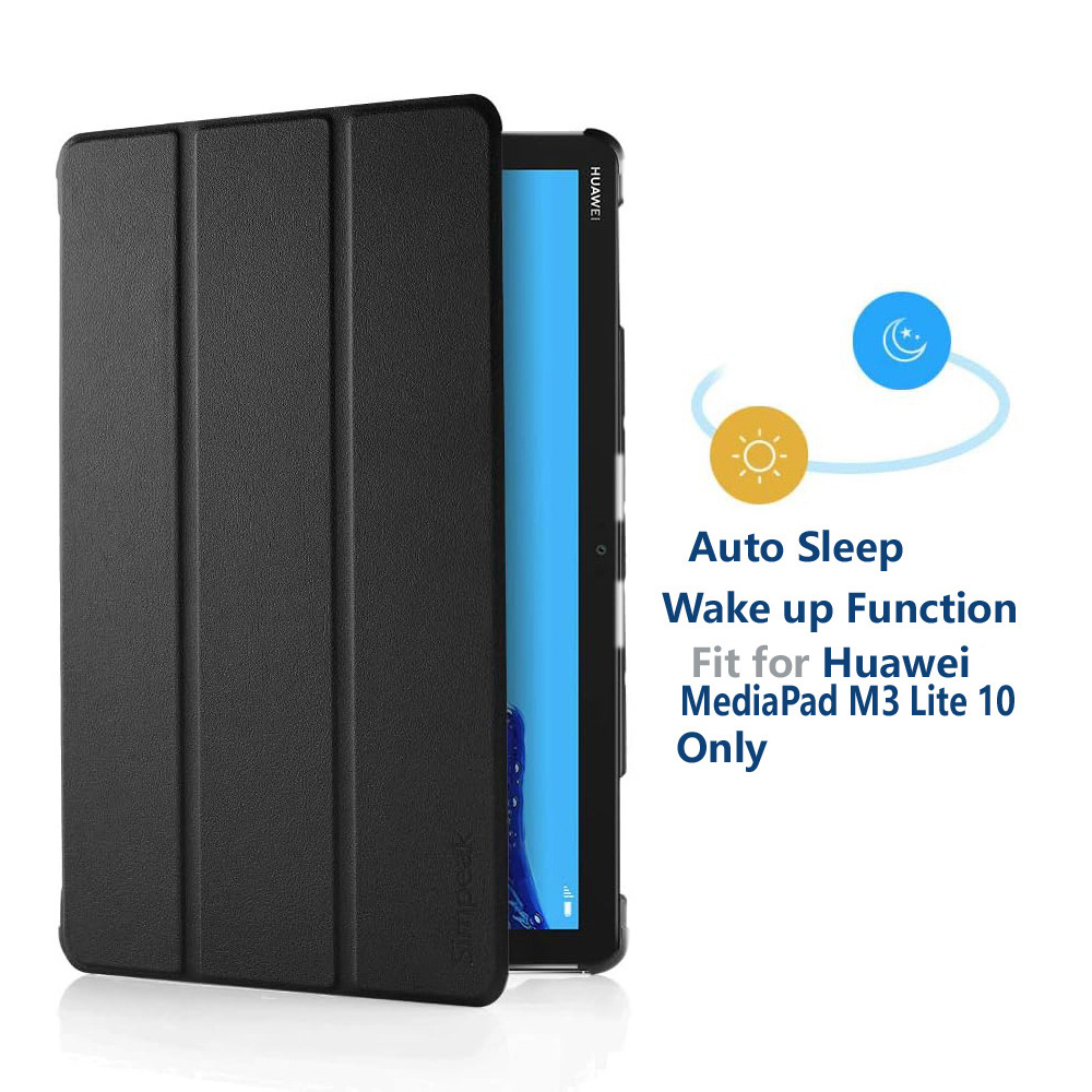 10.4" Tri-Fold Cover Soft TPU leather Shell Magnetic Full-wrap case for Honor Pad V6 - Image 3