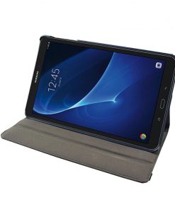 Alternative view of 10.1" Rotating Folio Case Leather Shell Protective Cover for Samsung Galaxy Tab A (Model SM-T580/ T585)