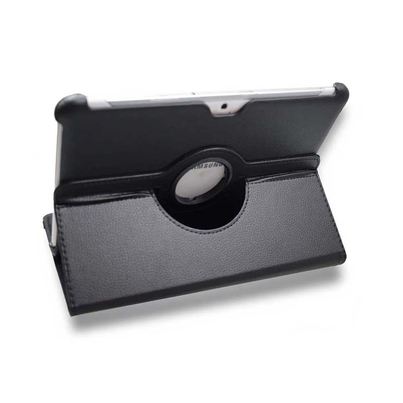 10.1" Rotating Folio Case Leather Shell Protective Cover for Samsung Galaxy Tab 2 GT-P5100/ P5110 - Image 4