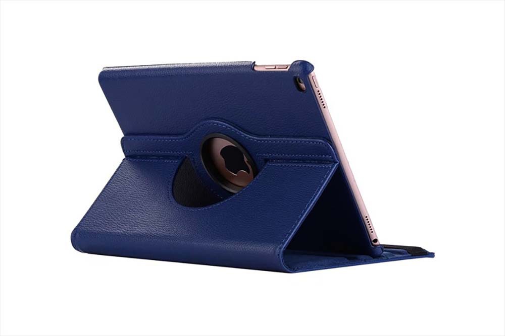 9.7" Rotating Folio Case Leather Shell Protective Cover for Apple iPad 6 (Model A1893 A1954) - Image 13