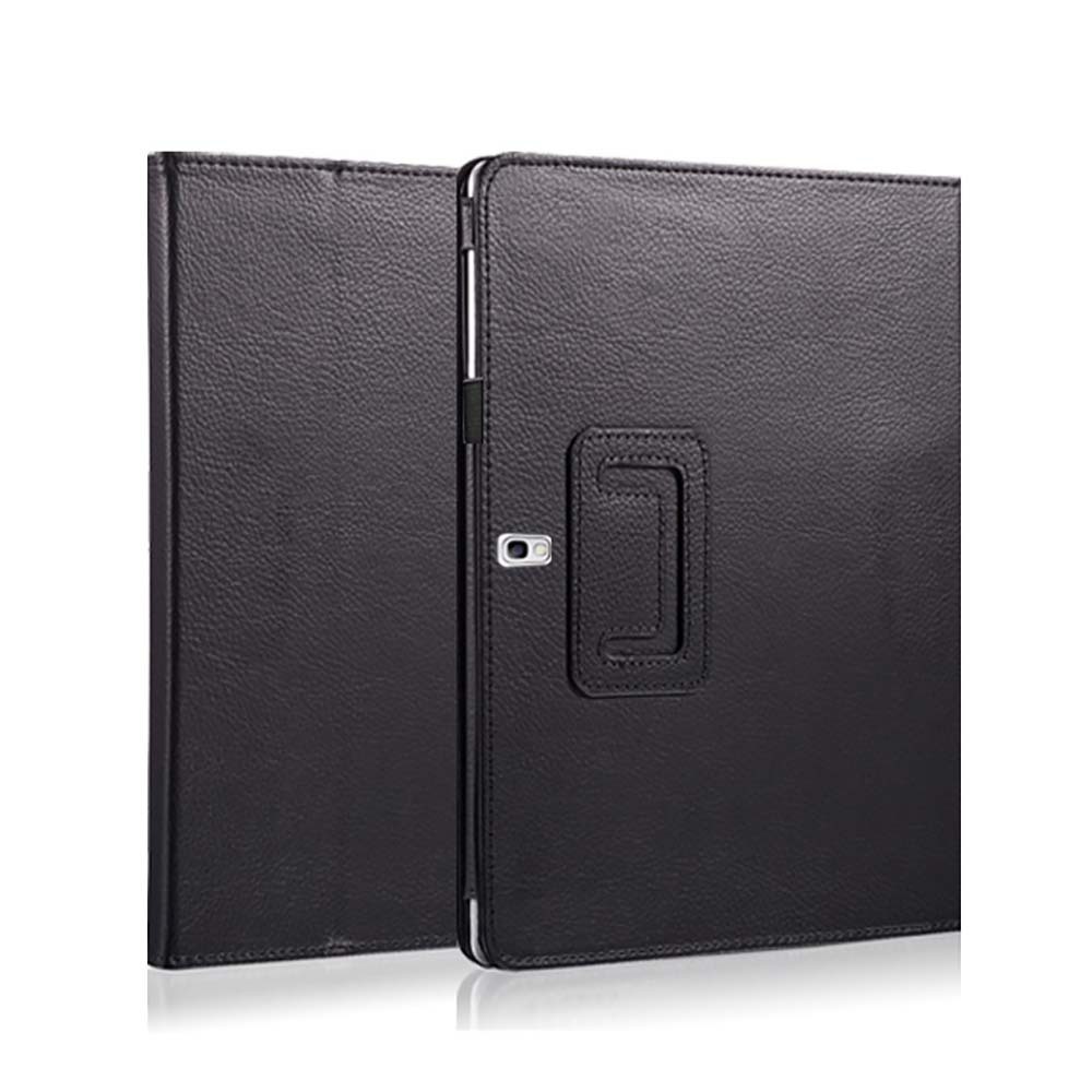 10.1" Foldable Stand Case Leather Shell Drop-Proof Protective Cover for 2014 Samsung Galaxy Note 10.1 (Model SM-P600/ P601/ P605) - Image 7