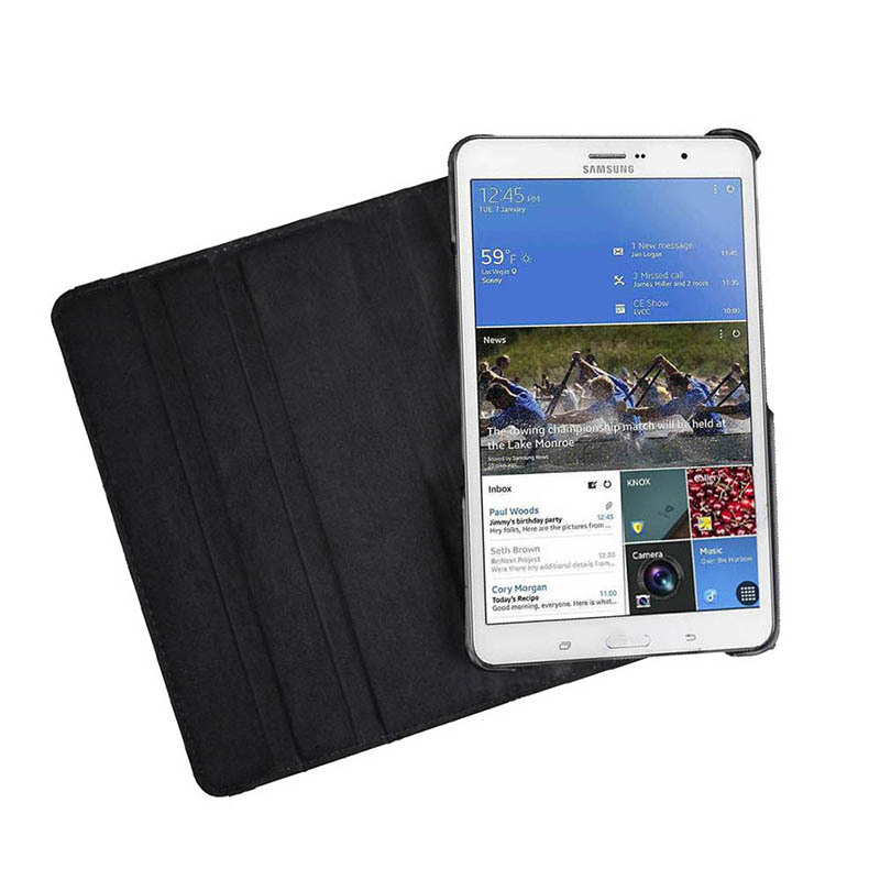 8.4" Rotating Folio Case Leather Shell Protective Cover for Samsung Galaxy Tab Pro (SM-T320/T321) - Image 6