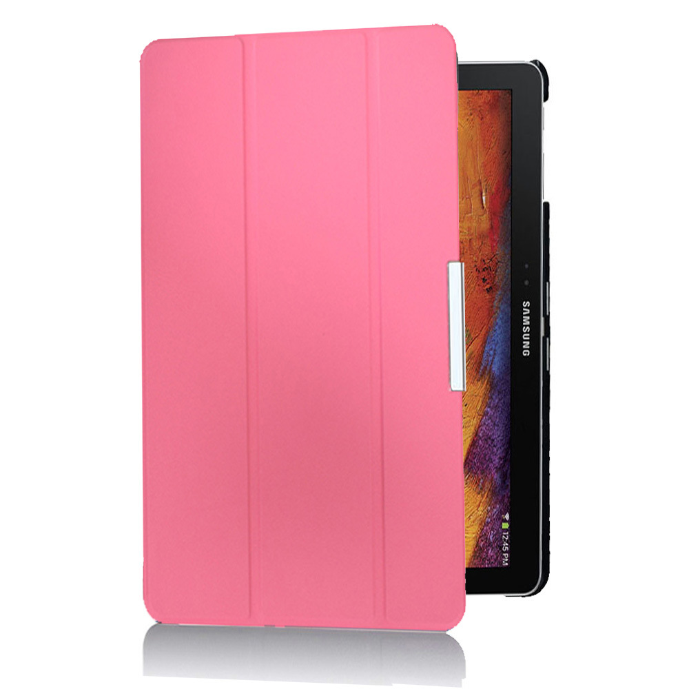 10.1" Tri-Fold Cover Soft leather Shell Folio case for Samsung Galaxy Tab Pro SM-T520/ T525 - Image 11