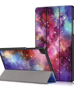 10.4" Tri-Fold Cover Soft leather Shell Folio case for Samsung Galaxy Tab A7 10.4 SM-T500/ T505